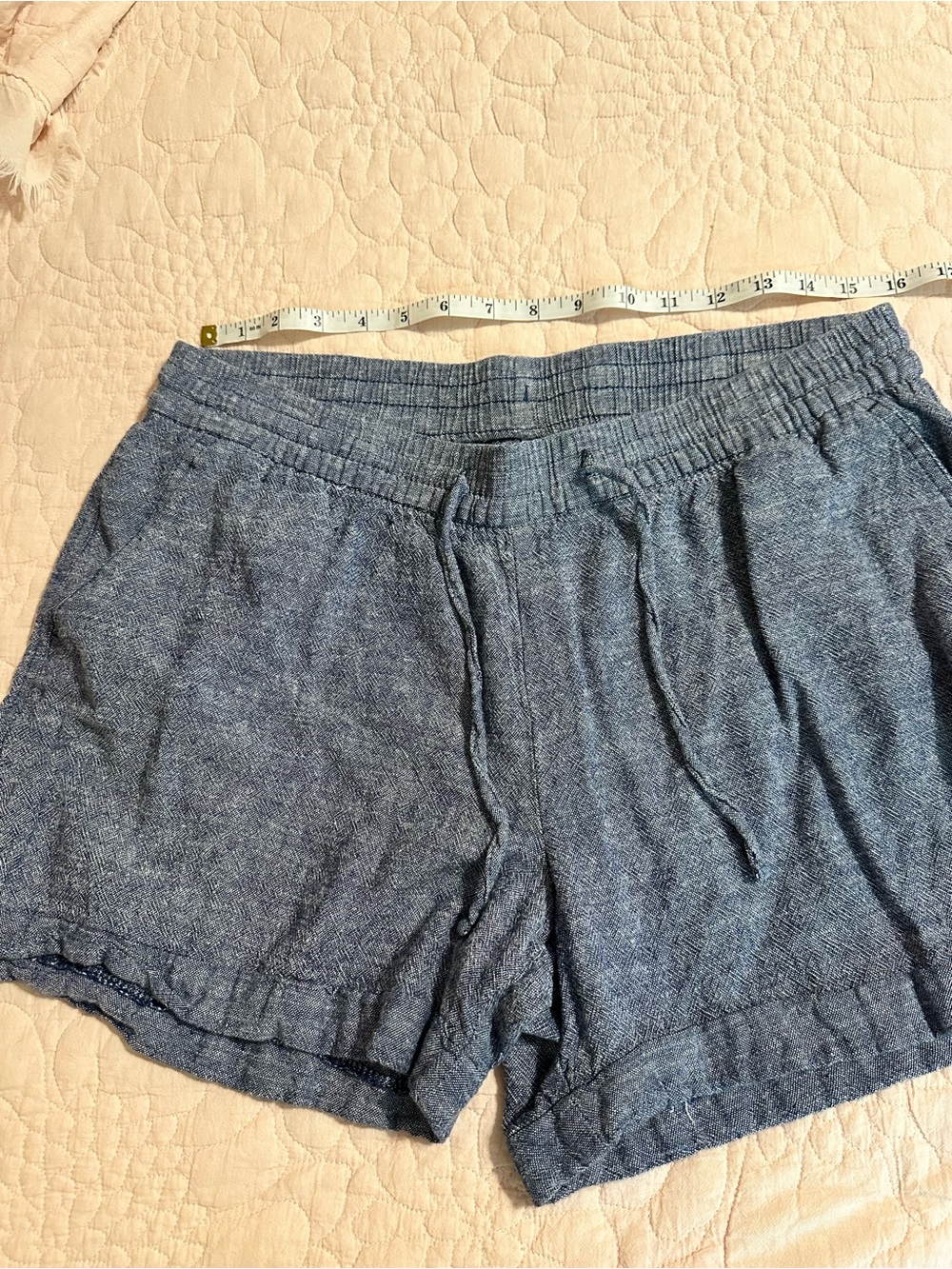 Old Navy Blue Drawstring Athletic Shorts